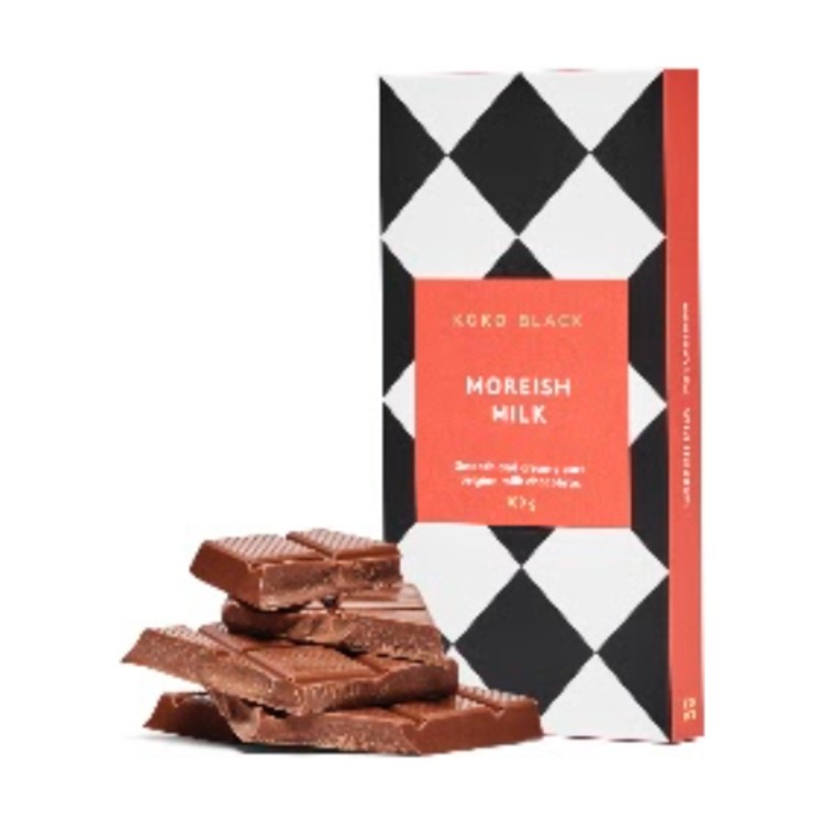 Koko Black Moreish Milk chocolate block