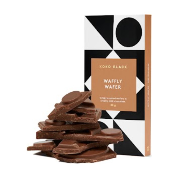 Koko Black Waffly Wafer chocolate block