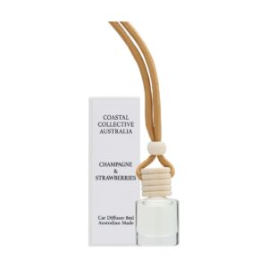 Coastal Collective Car Diffuser – Champagne & Strawberries