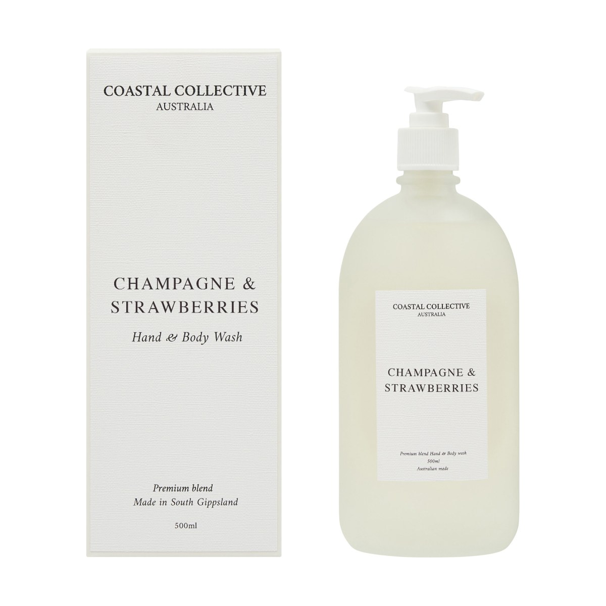 Coastal Collective Hand & Body Wash – Champagne & Strawberries