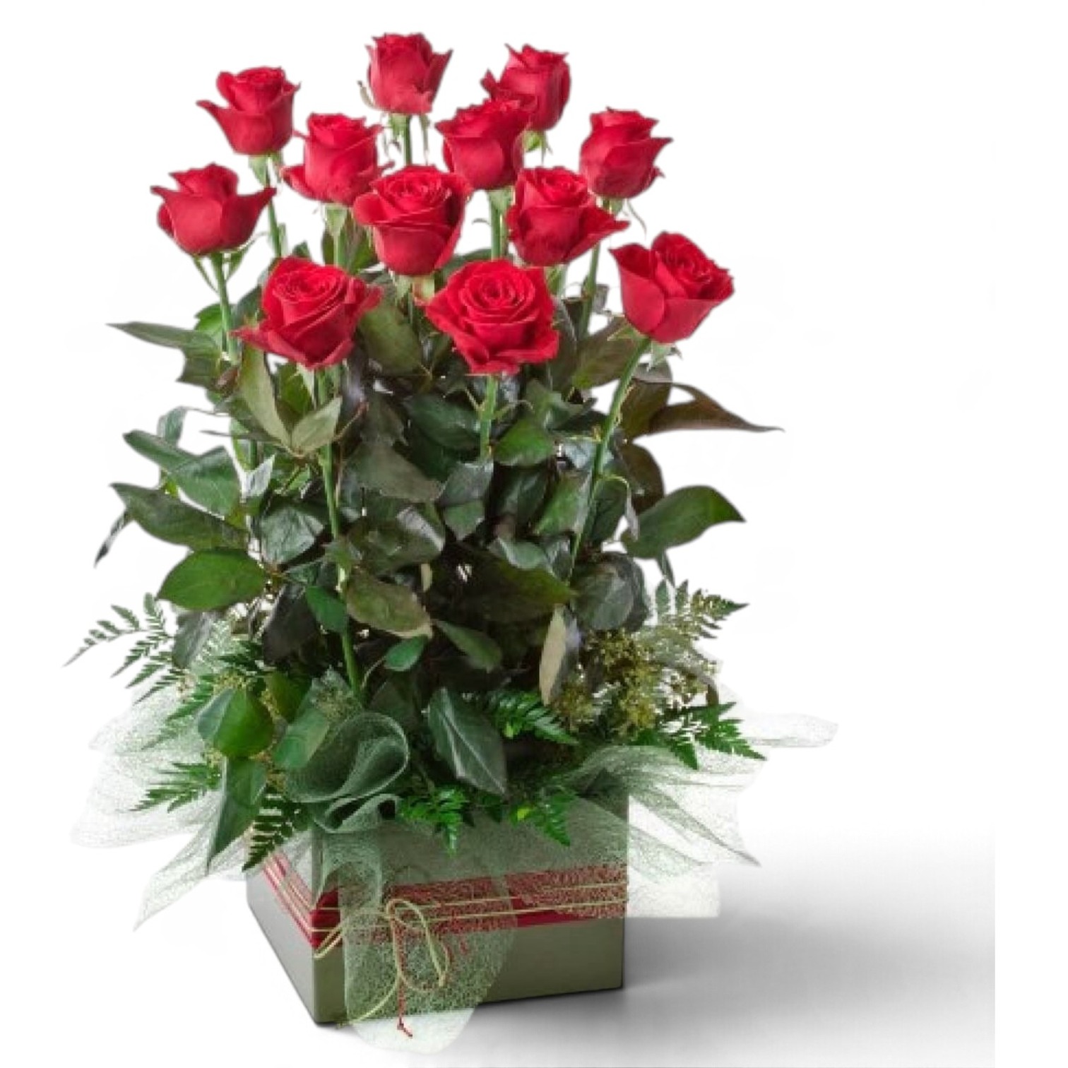 Love Struck – Rose Box Arrangement